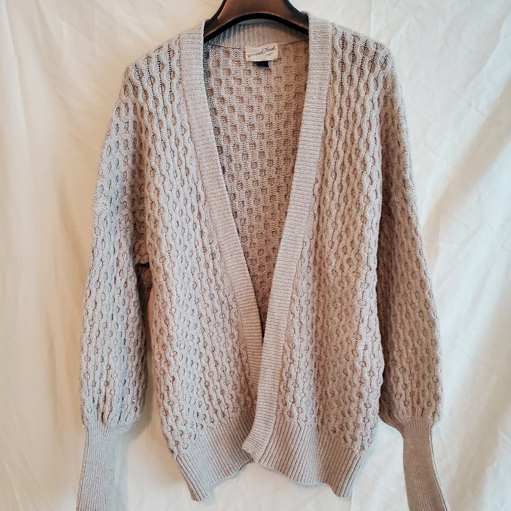 UNIVERSAL THREAD Butter Creme Tan Cardigan Women's Medium